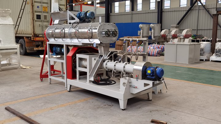 <h3>locally made vannamei shrimp twin screw extruder machine in </h3>
